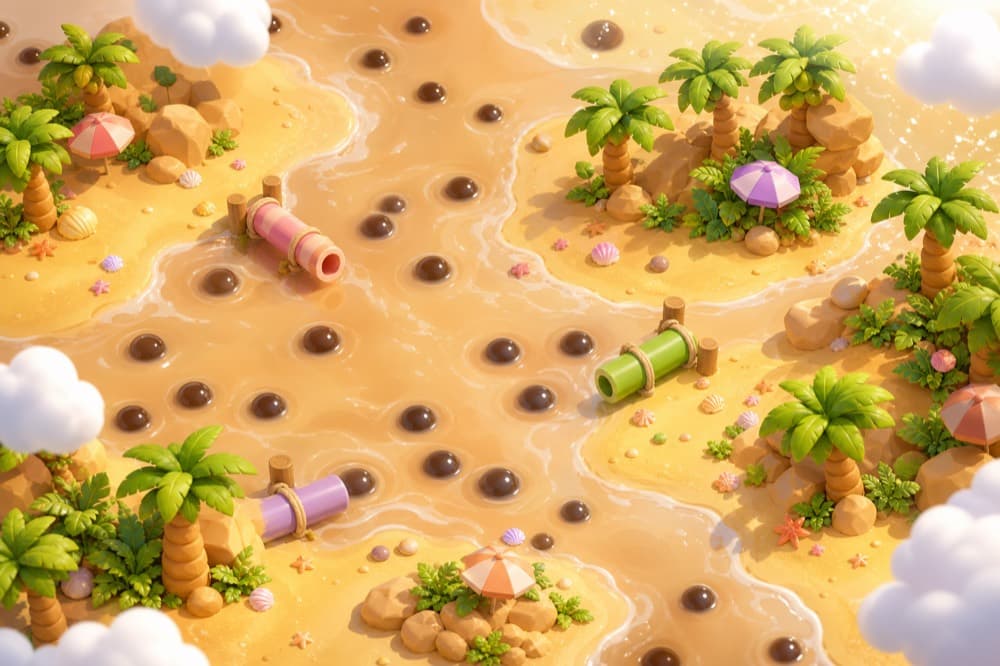 Boba Bay world map